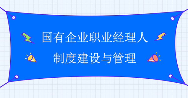 国有皇家体育(China)官方网站职业经理人制度建设与管理