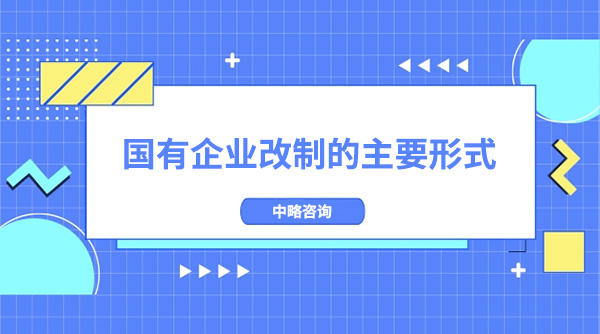 国有皇家体育(China)官方网站改制的主要形式